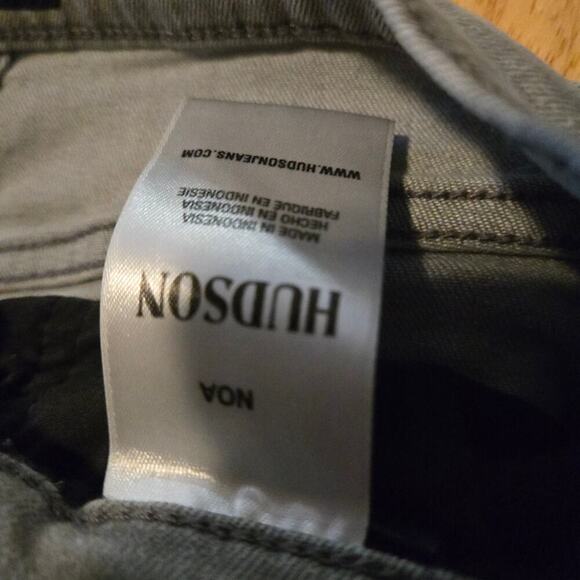 Hudson Jeans Women’s 27 Noa Gray High Rise Straight Ankle Denim - Picture 6 of 10